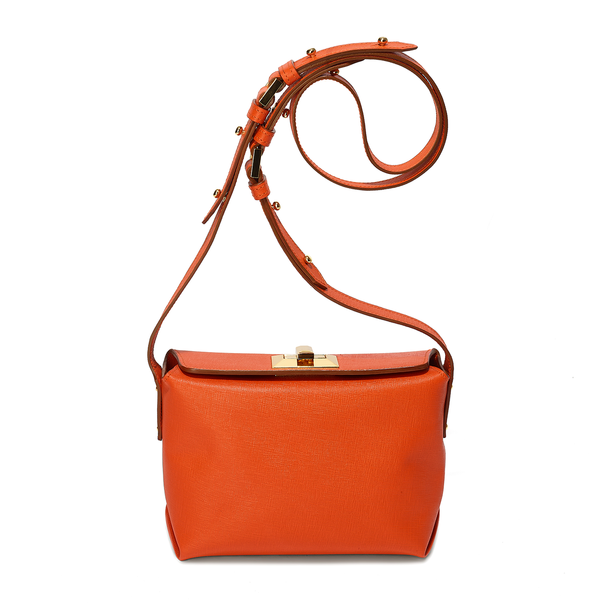 Hermes orange hot sale crossbody bag